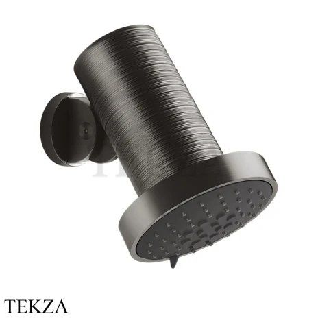 Gessi 316 SPOTWATER TRAME Душевая головка настенная, 3 функции 57257-707, Black Metal Brushed PVD