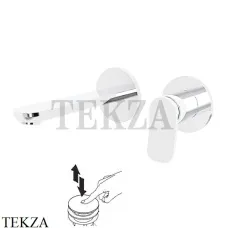 FIMA Carlo Frattini FLO Смеситель для раковины, внешняя часть, F3821WLX8BS, белый матовый