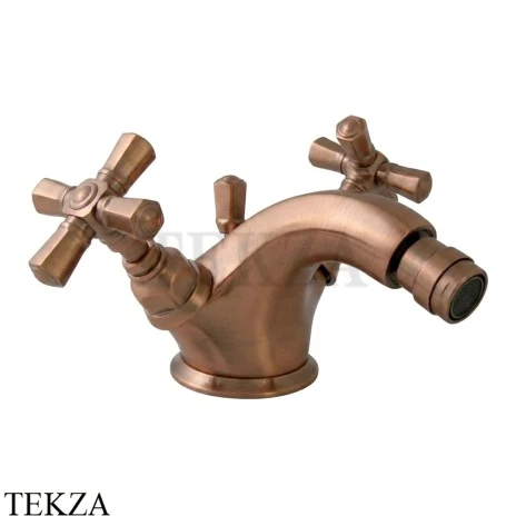 Nicolazzi TEIDE FOUR Смеситель для биде, с донным клапаном 1934RA45, Copper