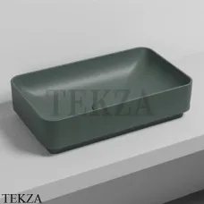 Cielo Mare Раковина прямоугольная накладная, без перелива MRLAR MU, Muschio