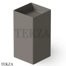 Dea Design Pedestal Basin Раковина напольная квадратная Solid Surface DD2017 450 3, Grey №3