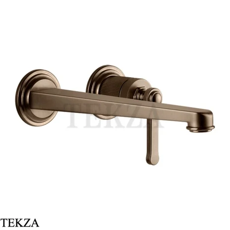 Gessi VENTI20 Смеситель для раковины длинный, внешняя часть 65088-761, Coffee Bronze Br. PVD