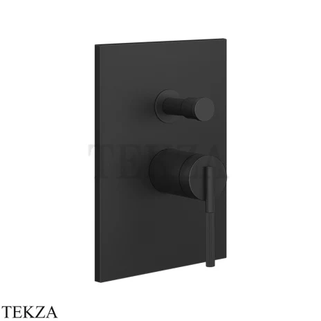 Gessi INGRANAGGIO Смеситель для душа, 2 потока, внешняя часть 63577-299, Black XL