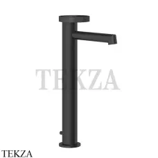 Gessi ANELLO Смеситель для раковины высокий, с донным клапаном 63303-299, Black XL