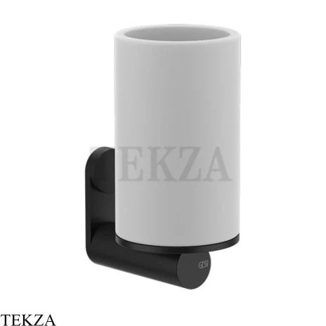 Gessi 316 ACCESSORIES Стакан для зубных щеток настенный, композит белый 54707-299, Black XL