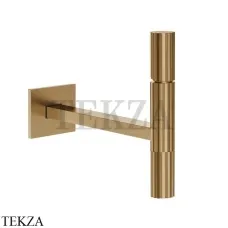 Gessi Incastri Смеситель для раковины, внешняя часть 75288-726, Warm Bronze Br. PVD