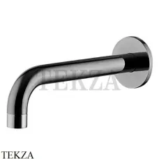 FIMA Carlo Frattini Spillo UP Излив для ванны настенный F2929CS, Brushed black chrome