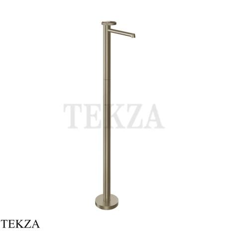 Gessi ANELLO Смеситель для раковины напольный, внешняя часть 63393-149, Finox Brushed Nickel
