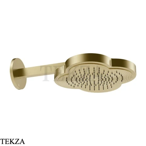 Gessi Ludovica Верхняя душевая лейка с кронштейном из стены 76149-727, шампань Brushed