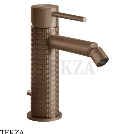 Gessi 316 MECCANICA Смеситель для биде, с донным клапаном 54207-708, Copper Brushed PVD