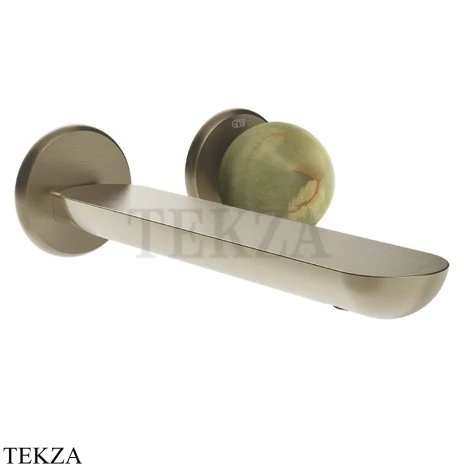 Gessi Perle Смеситель для раковины, внешняя часть 74588-149, нерж. сталь Brush / никель Brushed