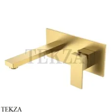 Boheme Qubic Смеситель для раковины, комплект, без гарнитура 475-MG, латунь matt gold