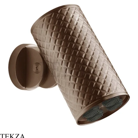 Gessi 316 SPOTWATER INTRECCIO Душевая головка настенного крепления, многоструйная 57211-708, Copper Brushed PVD