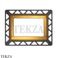 TECE Монтажная рамка для монтажа панели смыва на уровне стены 9240648, позолоченный