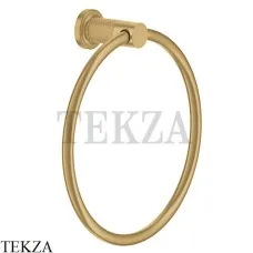 Gessi INCISO accessories Держатель для полотенца кольцевой 58509-727, Brushed Brass