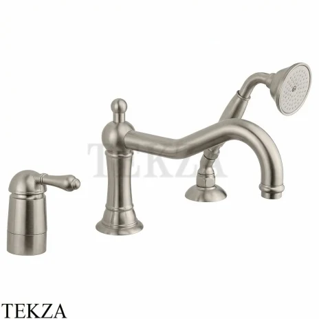 Nicolazzi Cinquanta Смеситель на борт ванны El Capitan, 3449NS75, Satin nickel