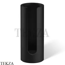 Decor Walther Stone Black WPB Настольный контейнер для ватных дисков 0973360, черный матовый Decor Walther Stone Black WPB Настольный контейнер для ватных дисков 0973360, черный матовый