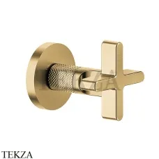 Gessi INCISO WELLNESS Запорный вентиль, внешняя часть 58363-727, Brushed Brass