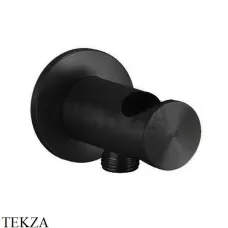 Gessi 316 SHOWER Держатель для душа с выводом для шланга 54161-299, Black XL