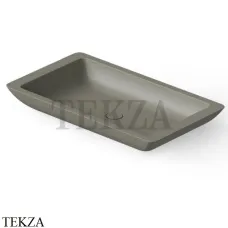 Dea Design Washbasins Раковина настольная 80х45 Solid Surface DD9013 800 4, Light Grey №4