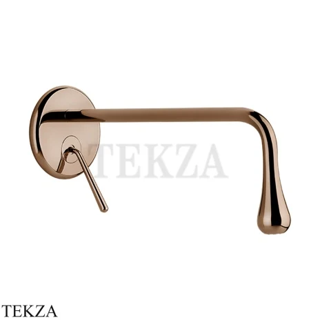 Gessi Goccia Смеситель для раковины под размер, внешняя часть 33690-030, Copper PVD
