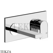 Gessi Emporio Via manzoni Смеситель для раковины однорычажный 148, внешняя часть 44893-031, хром глянец