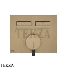 Gessi HI-FI Однорычажный смеситель, на 2 потока, внешняя часть 63079-726, Warm Bronze Br. Gessi HI-FI Однорычажный смеситель, на 2 потока, внешняя часть 63079-726, Warm Bronze Br.