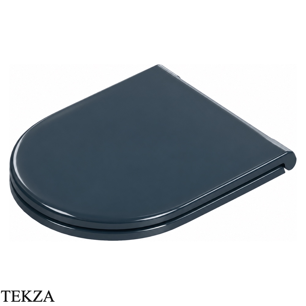 ArtCeram Solida сиденье с крышкой Flat быстросъёмное с микролифтом FLA016 70 71, Zephyr глянец
