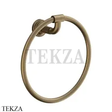 Gessi VENTI20 Держатель полотенца кольцевой 65509-713, Antique Brass
