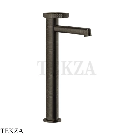 Gessi ANELLO Смеситель для раковины высокий, без донного клапана 63304-187, Aged Bronze