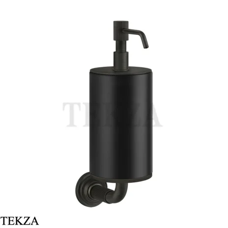 Gessi VENTI20 Дозатор для жидкого мыла настенный черный 65414-187, Aged Bronze