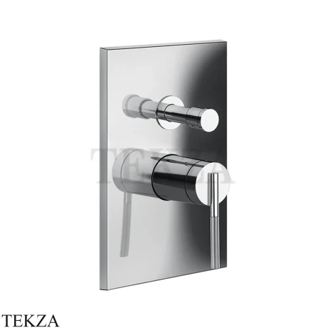 Gessi INGRANAGGIO Смеситель для душа, 2 потока, внешняя часть 63577-031, хром глянец