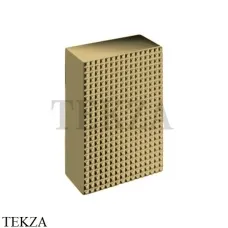 Fantini Venezia Ручка Diamond прямоугольная металлическая 29P6N348, Matt British Gold