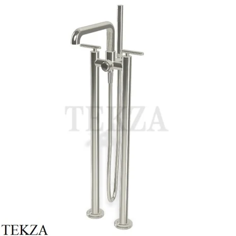 FIMA Carlo Frattini Park Line Смеситель для напольный, внешняя часть F1304/4LN, Nickel глянец