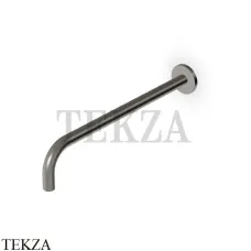 Zucchetti Кронштейн настенный 35 см для верхней лейки Z93027.C51, brushed metal black