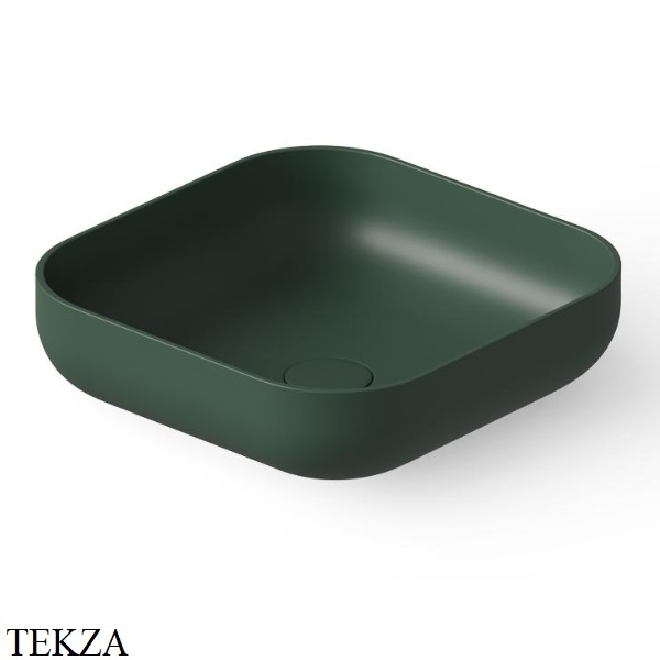 Dea Design Washbasins Раковина настольная 40х40 Solid Surface DD9102 400 11, Dark Green №11 Dea Design Washbasins Раковина настольная 40х40 Solid Surface DD9102 400 11, Dark Green №11