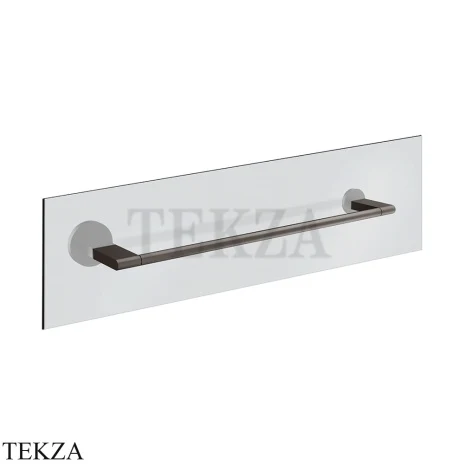 Gessi Origini Полотенцедержатель для крепления на стекло, 45 см 66513-707, Black Metal Brushed PVD