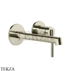 Gessi INGRANAGGIO Смеситель для раковины короткий, внешняя часть 63581-720, Nickel PVD