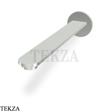 FIMA Carlo Frattini Slide Излив для раковины на стену F5844INOX, нерж. сталь Brush