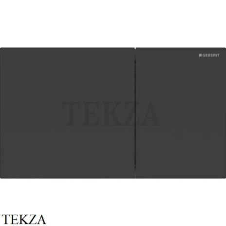 Geberit Sigma70 Клавиша смыва для Sigma 12 см сталь 115.620.14.1, черный матовый