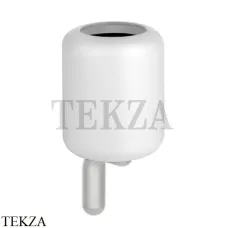 Gessi Goccia Стакан настенный, белая керамика 38007-279, белый матовый Gessi Goccia Стакан настенный, белая керамика 38007-279, белый матовый