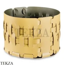 ADJ Bottega Корзина-ёмкость для мелочей D20 см 1512.40/55, горчичный/оливковый