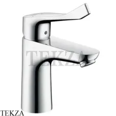 Hansgrohe Focus Care Смеситель для раковины 100, без сливного гарнитура 31915000, хром глянец Hansgrohe Focus Care Смеситель для раковины 100, без сливного гарнитура 31915000, хром глянец