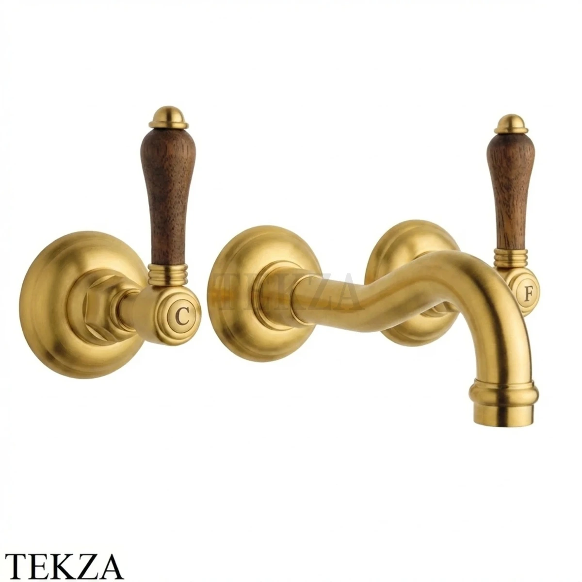 Nicolazzi Forest Смеситель для раковины, внешняя часть, 1477EXTSG79, Satin Gold