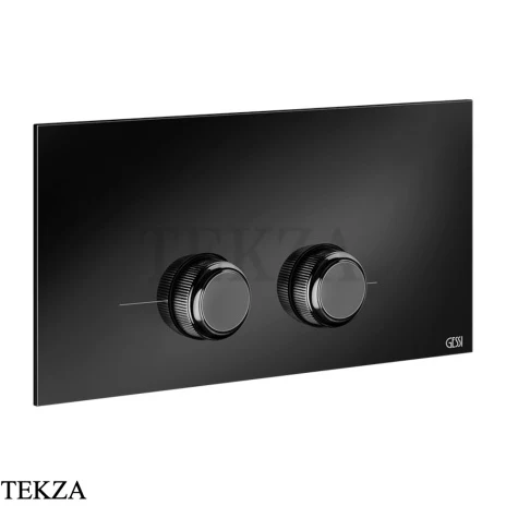 Gessi VENTI20 Клавиша смыва для инсталляции Viega Prevista 54661-706, Black Metal PVD