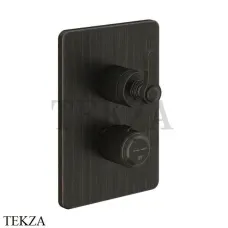 Gessi VENTI20 Термостат для душа, 3 потока, внешняя часть 65137-187, Aged Bronze