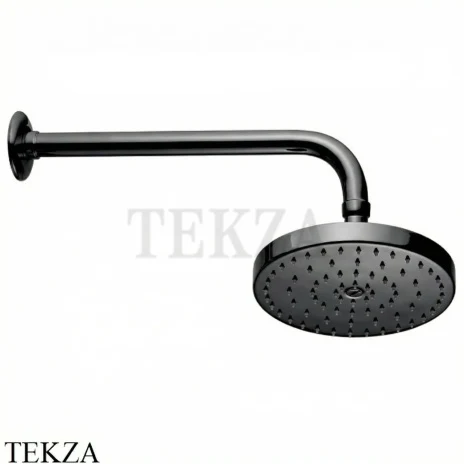 Nicolazzi Tondo 20 Верхняя душевая лейка с кронштейном 5704BN20, Black Nickel