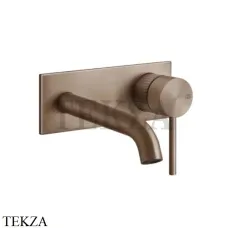 Gessi 316 MECCANICA Смеситель для раковины, внешняя часть 54288-708, Copper Brushed