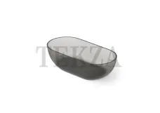 Dea Design Ванна отдельностоящая 165x82 см DD8619 1650 R4 ,  Smoky Black R4