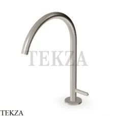 Zucchetti Isy22 Смеситель для раковины прогрессивный, без гарнитуры ZIS2813.C3, brushed nickel